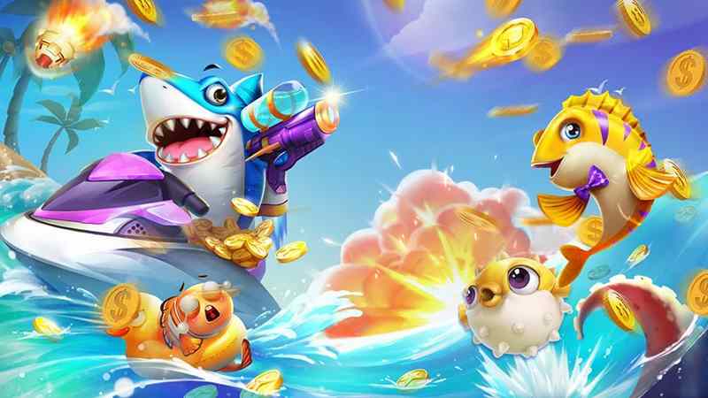 Attractive highlights of the Diamond Fish Shooting game 