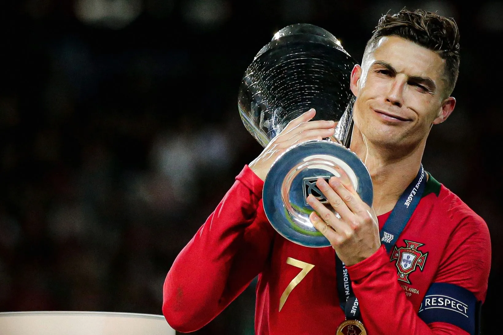 Cristiano Ronaldo is the first player to win all the major national championships in Europe