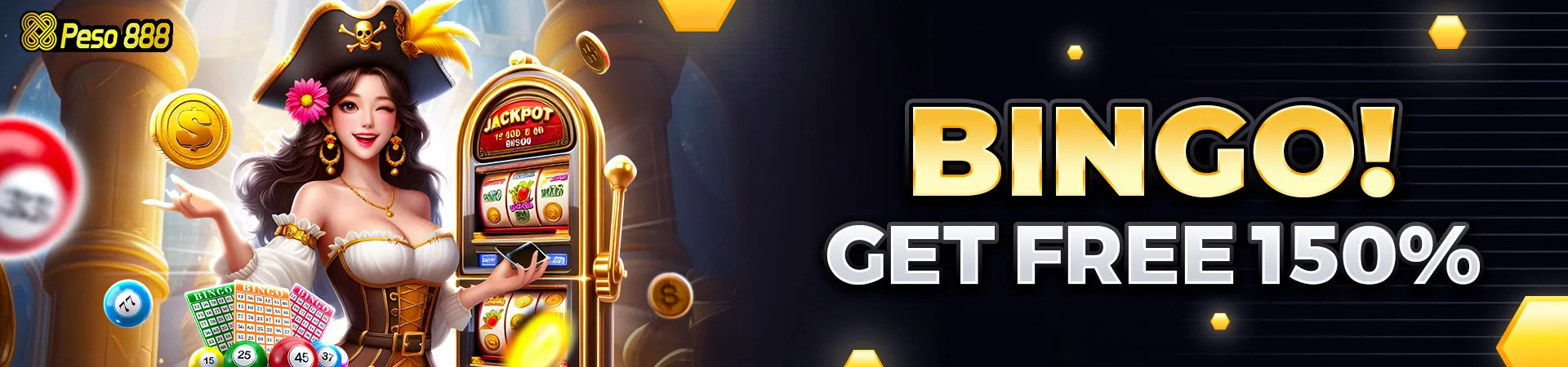 ⭐️ BINGO! GET FREE 150%⭐️